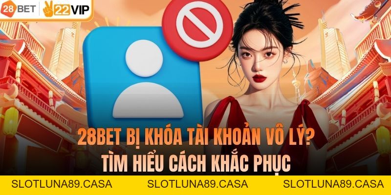 28BET Bị Khóa Tài Khoản Vô Lý? Tìm Hiểu Cách Khắc Phục